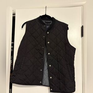 Gap Quilted Bomber Vest